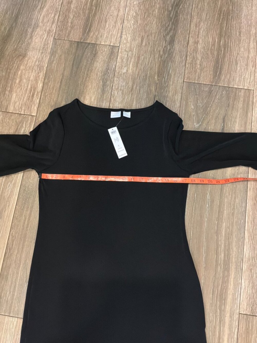 NWT Chico's classic Travelers black dress Chico's size 1 (Medium) packable - Picture 4 of 8